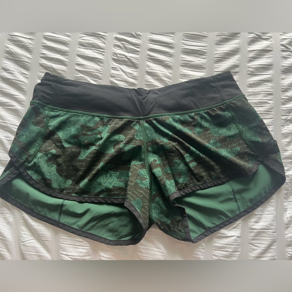 Lululemon speed shorts